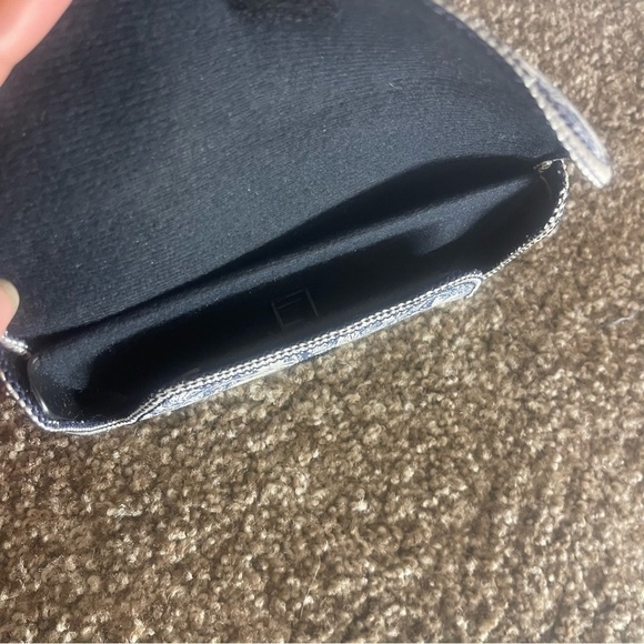 Blue Toile Vintage  Print Glasses Case - Picture 6 of 6